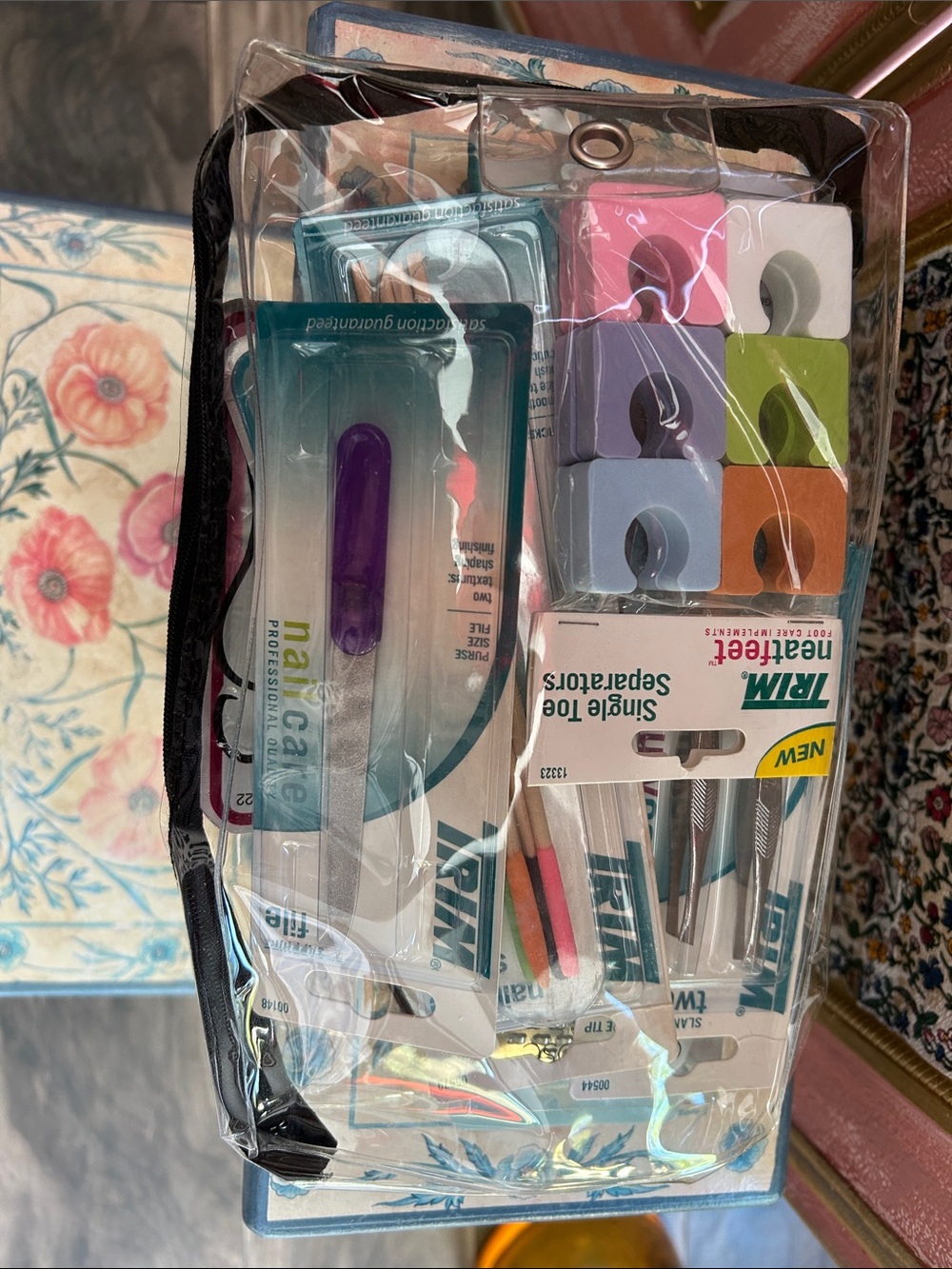 Mani & Pedi, Foot & Hand Care Kit with Travel Case - Picture 6 of 7